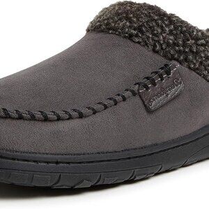 NWOT Men's Dearfoams Brendan Indoor/Outdoor Memory Foam Clog Slippers 13-14
